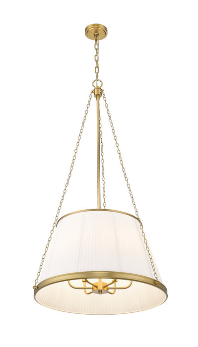 Z-Lite 1954P24-MGLD Six Light Pendant, Modern Gold