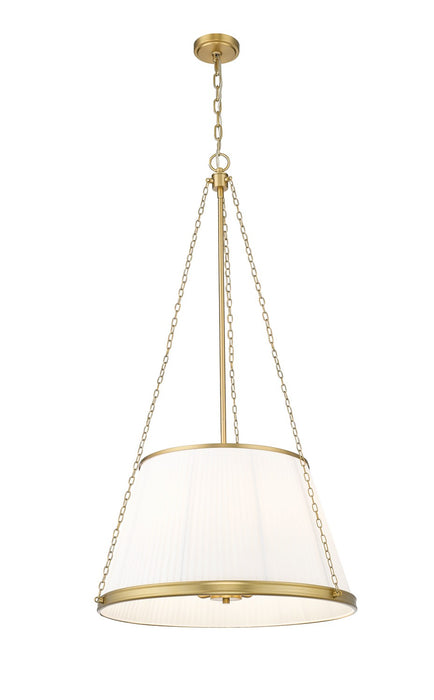 Z-Lite 1954P24-MGLD Six Light Pendant, Modern Gold