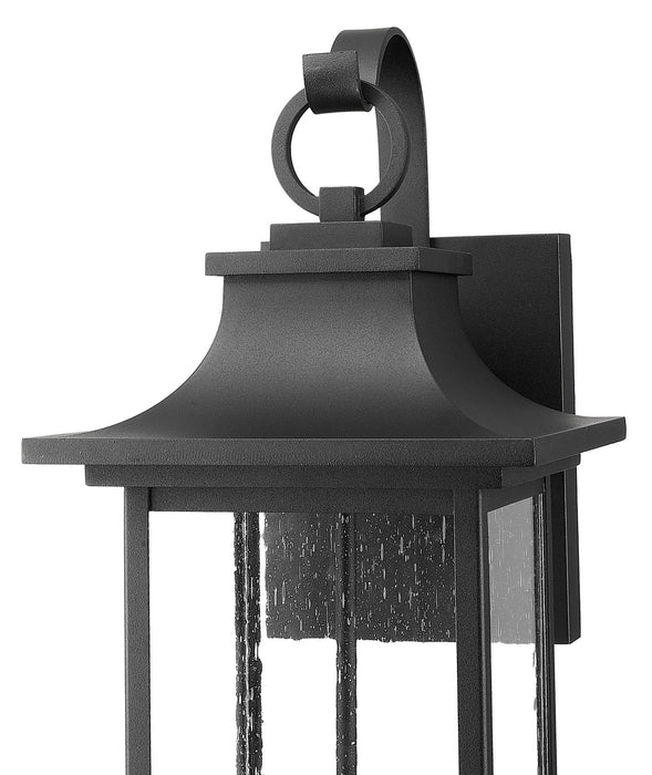 Z-Lite 5017B-BK Four Light Outdoor Wall Light, Black