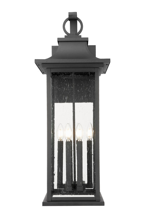 Z-Lite 5017XL-BK Six Light Outdoor Wall Light, Black