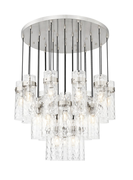 Z-Lite 7002P5-27R-BN 27 Light Chandelier, Brushed Nickel