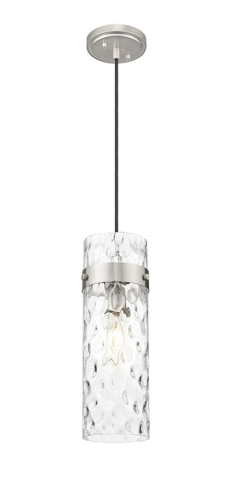 Z-Lite 7002P5-BN One Light Pendant, Brushed Nickel