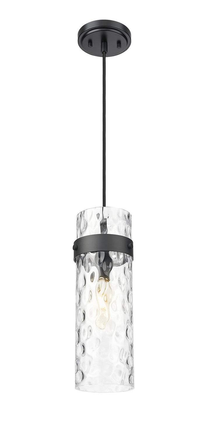 Z-Lite 7002P5-MB One Light Pendant, Matte Black