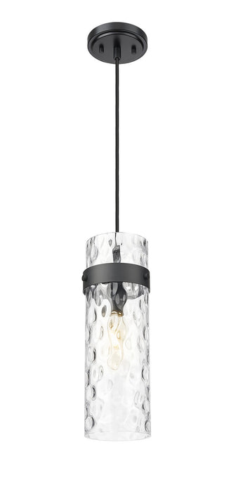Z-Lite 7002P5-MB One Light Pendant, Matte Black