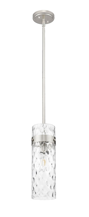 Z-Lite 7002P5-ROD-BN One Light Pendant, Brushed Nickel