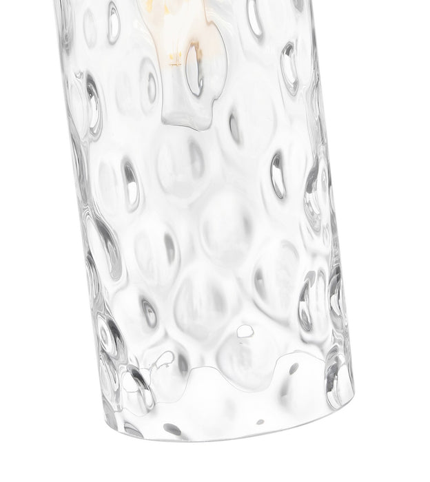Z-Lite 7002P5-ROD-BN One Light Pendant, Brushed Nickel