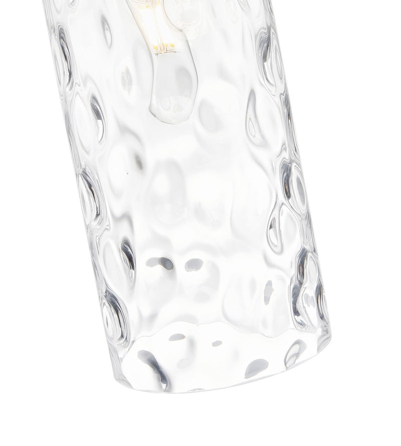Z-Lite 7002P5-ROD-RB One Light Pendant, Rubbed Brass