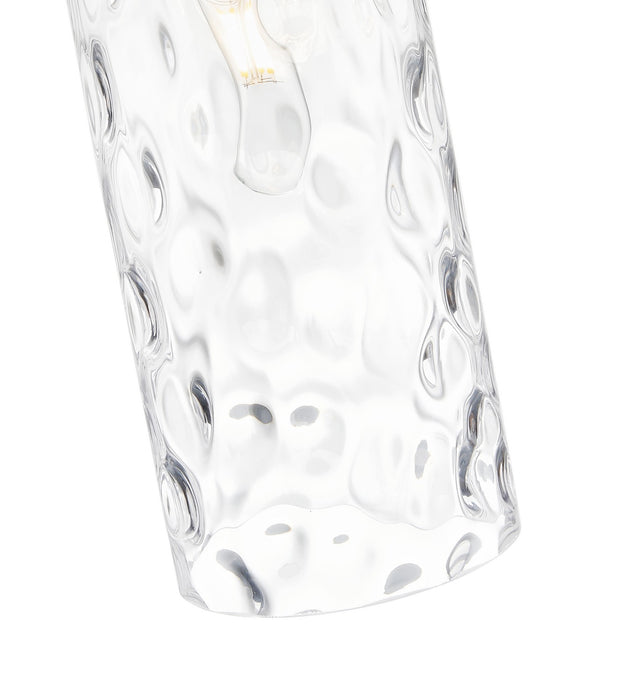 Z-Lite 7002P5-ROD-RB One Light Pendant, Rubbed Brass