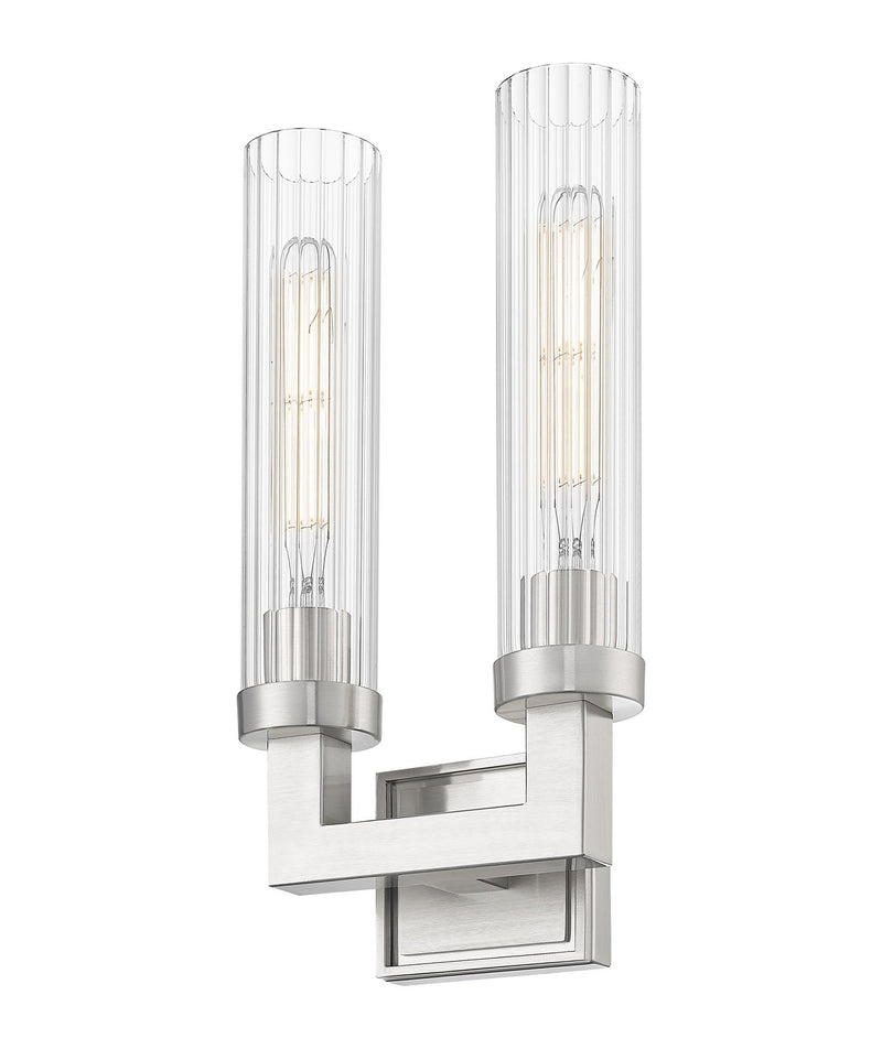 Z-Lite 740-2S-BN Two Light Wall Sconce, Brushed Nickel
