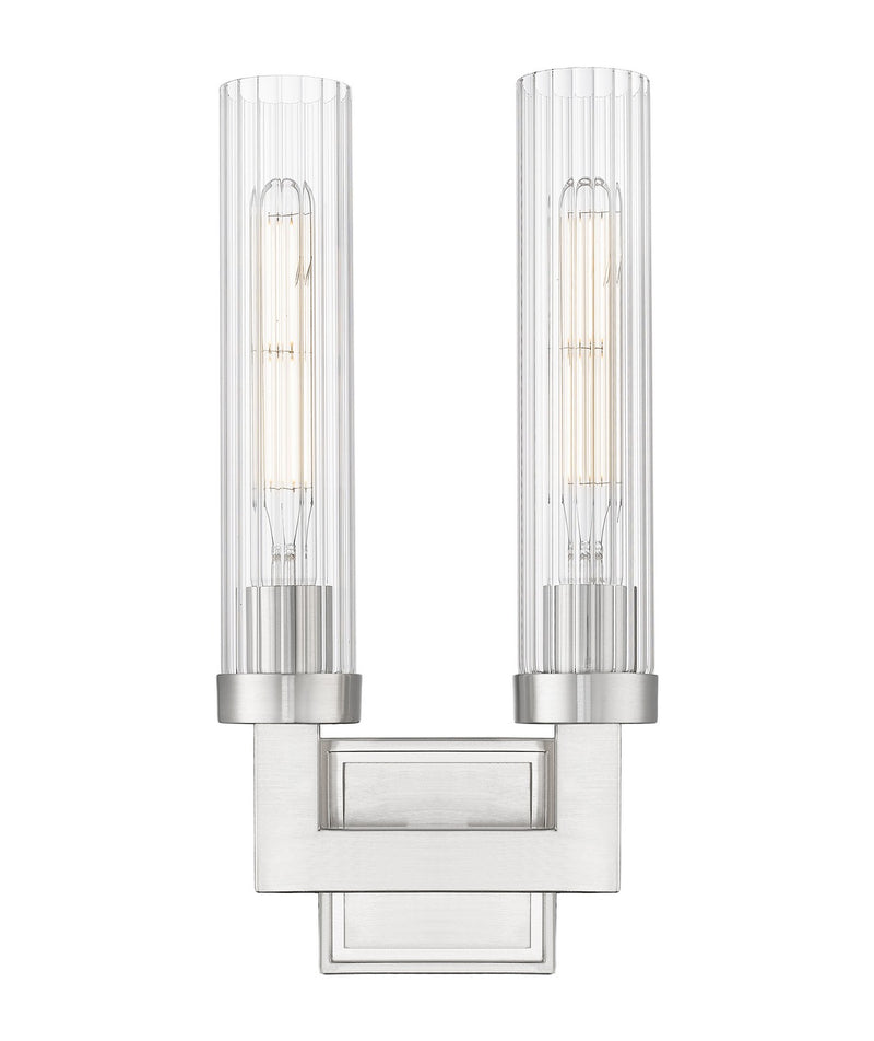 Z-Lite 740-2S-BN Two Light Wall Sconce, Brushed Nickel