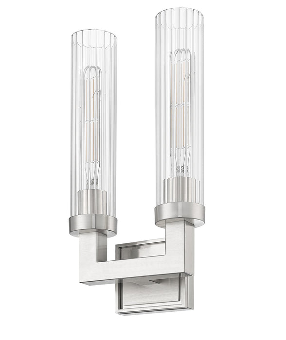 Z-Lite 740-2S-BN Two Light Wall Sconce, Brushed Nickel