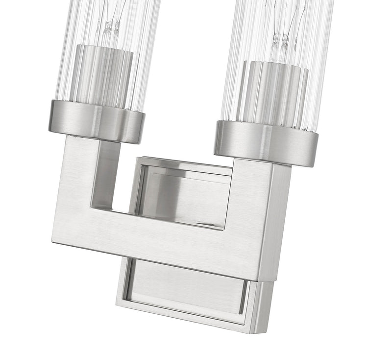 Z-Lite 740-2S-BN Two Light Wall Sconce, Brushed Nickel