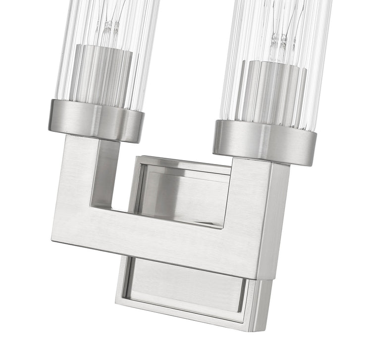 Z-Lite 740-2S-BN Two Light Wall Sconce, Brushed Nickel