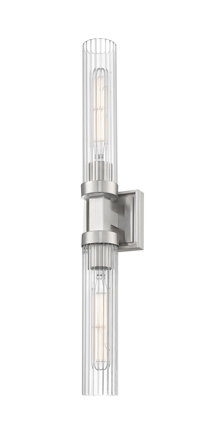 Z-Lite 740-2W-BN Two Light Wall Sconce, Brushed Nickel