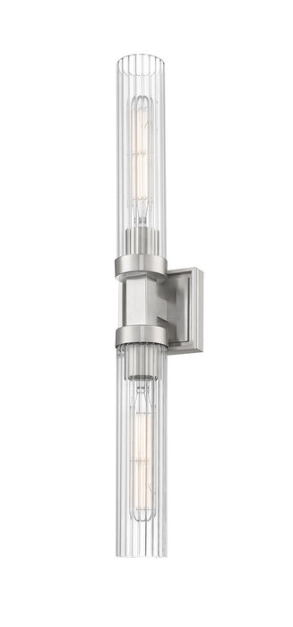 Z-Lite 740-2W-BN Two Light Wall Sconce, Brushed Nickel