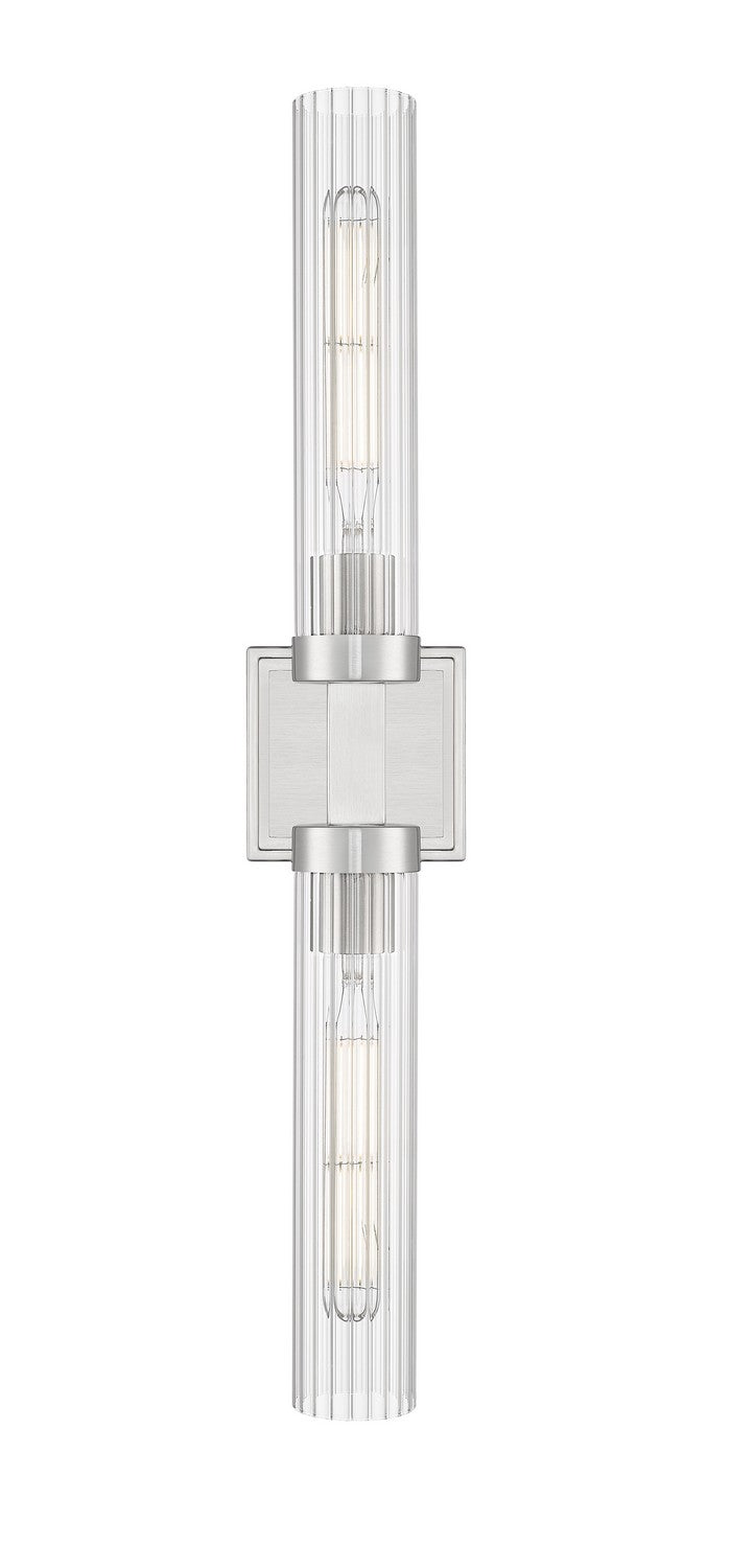 Z-Lite 740-2W-BN Two Light Wall Sconce, Brushed Nickel