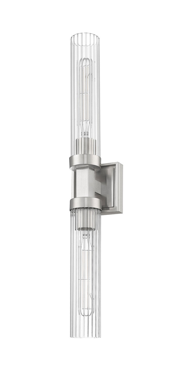 Z-Lite 740-2W-BN Two Light Wall Sconce, Brushed Nickel