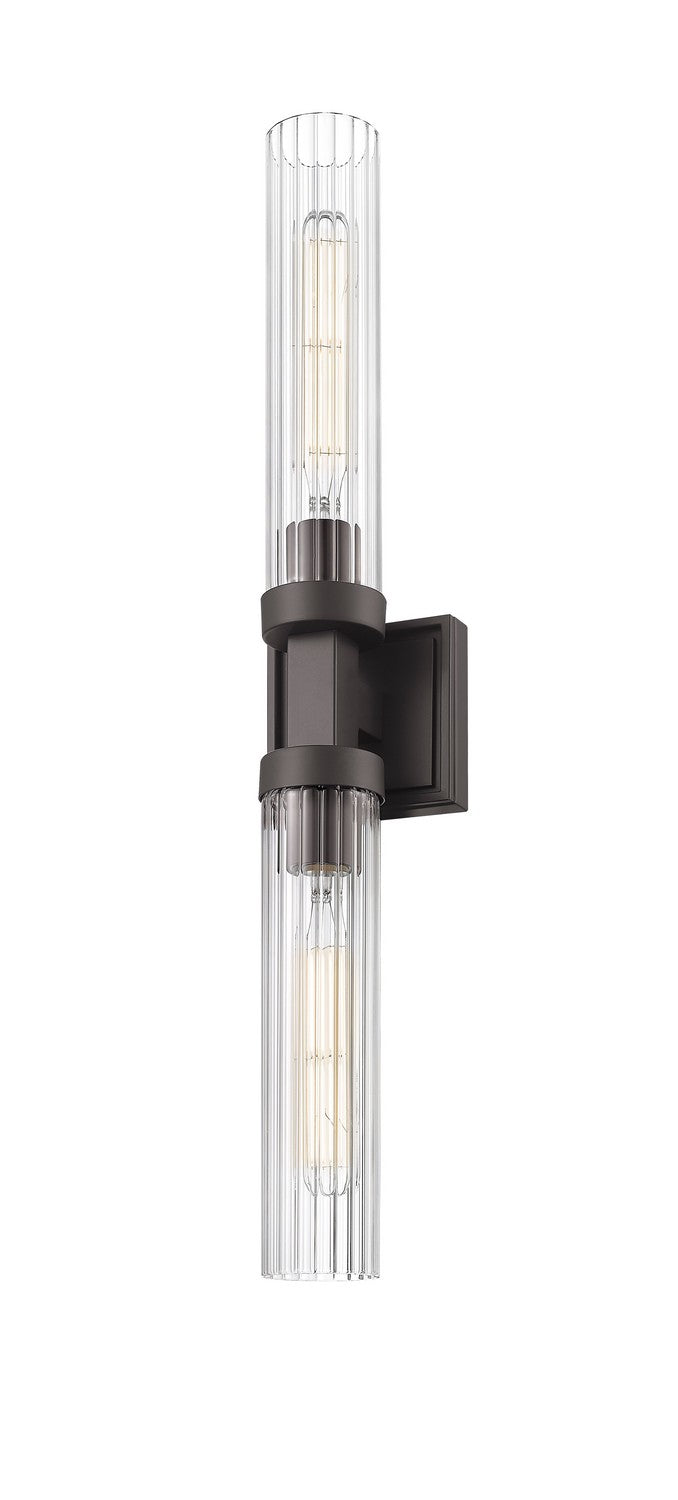 Z-Lite 740-2W-BRZ Two Light Wall Sconce, Bronze