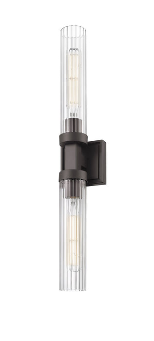 Z-Lite 740-2W-BRZ Two Light Wall Sconce, Bronze