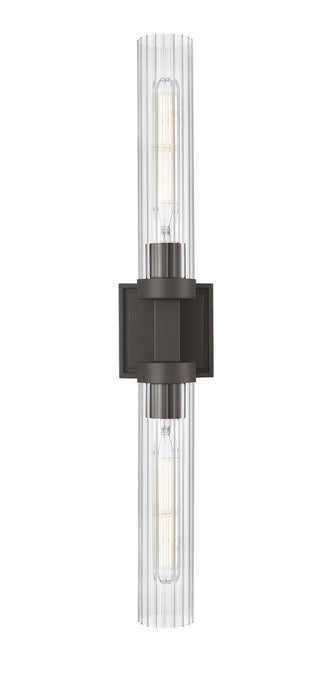 Z-Lite 740-2W-BRZ Two Light Wall Sconce, Bronze