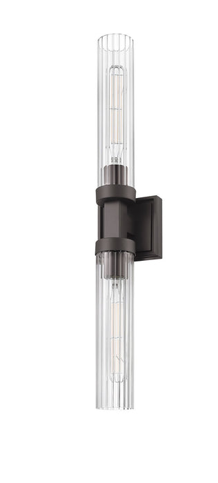 Z-Lite 740-2W-BRZ Two Light Wall Sconce, Bronze
