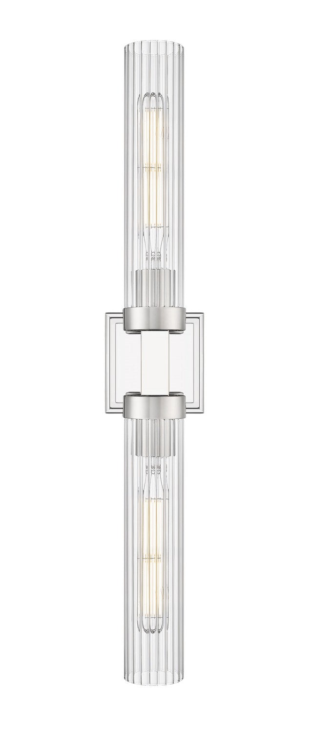 Z-Lite 740-2W-PN Two Light Wall Sconce, Polished Nickel