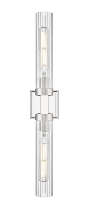 Z-Lite 740-2W-PN Two Light Wall Sconce, Polished Nickel