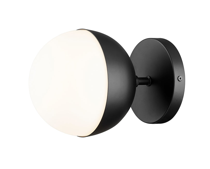 Z-Lite 7517-1S-MB One Light Wall Sconce, Matte Black