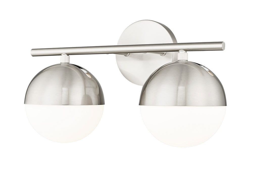 Z-Lite 7517-2V-BN Two Light Vanity, Brushed Nickel