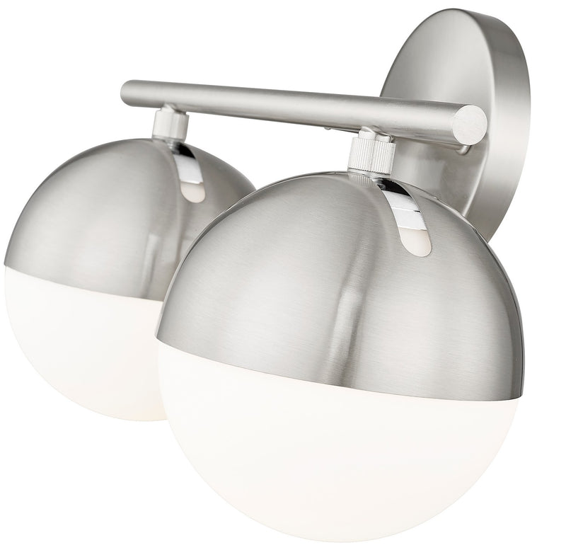 Z-Lite 7517-2V-BN Two Light Vanity, Brushed Nickel