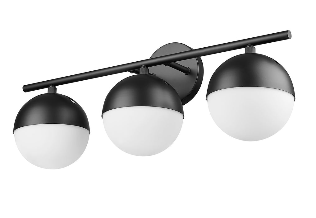 Z-Lite 7517-3V-MB Three Light Vanity, Matte Black