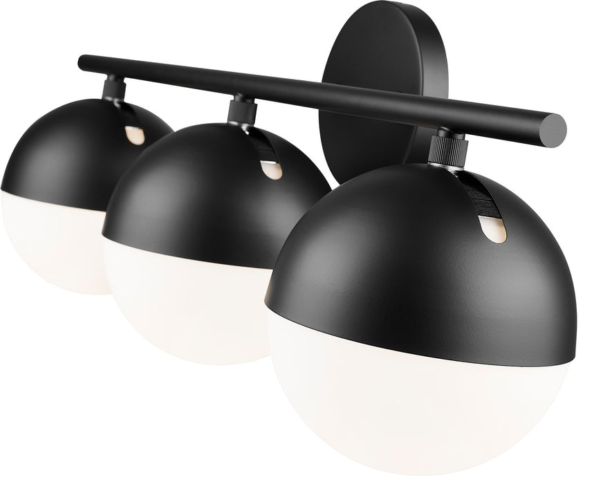 Z-Lite 7517-3V-MB Three Light Vanity, Matte Black