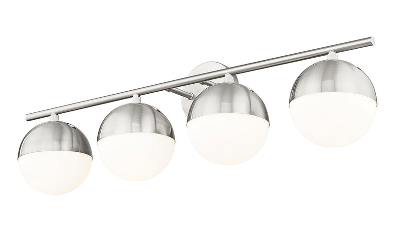Z-Lite 7517-4V-BN Four Light Vanity, Brushed Nickel