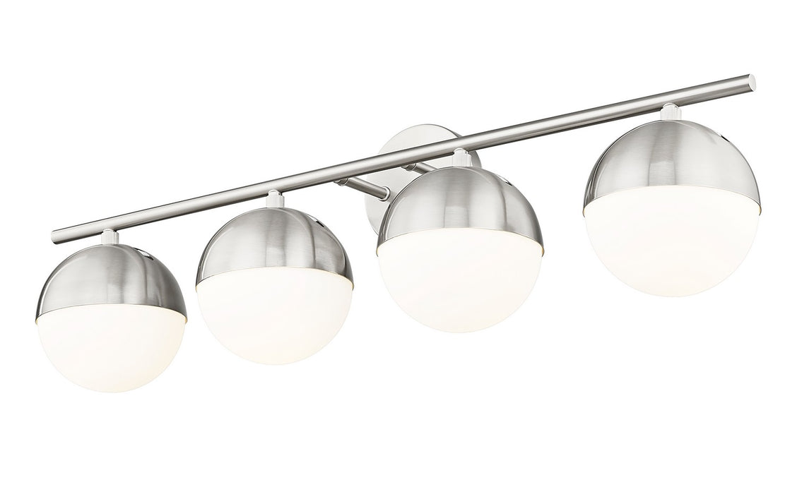 Z-Lite 7517-4V-BN Four Light Vanity, Brushed Nickel