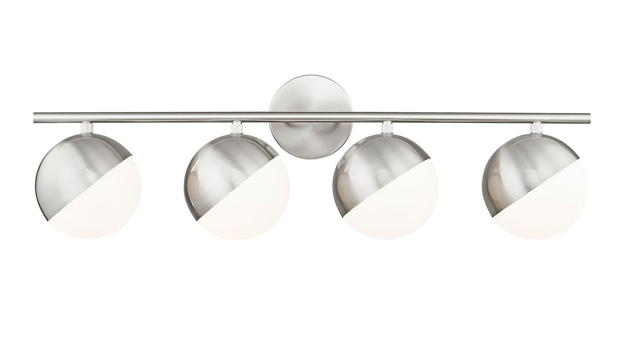 Z-Lite 7517-4V-BN Four Light Vanity, Brushed Nickel