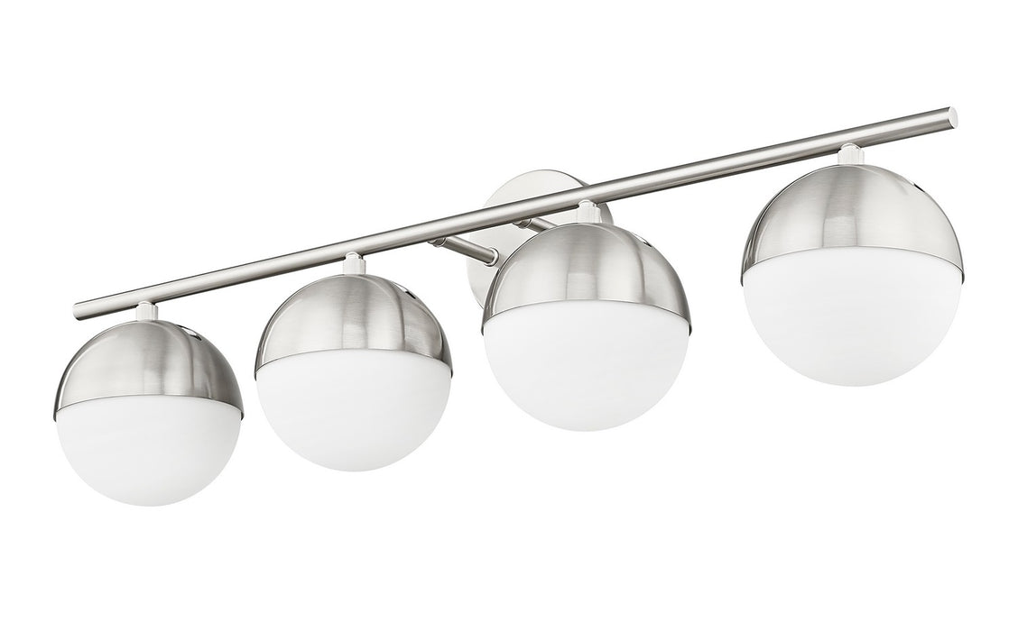 Z-Lite 7517-4V-BN Four Light Vanity, Brushed Nickel