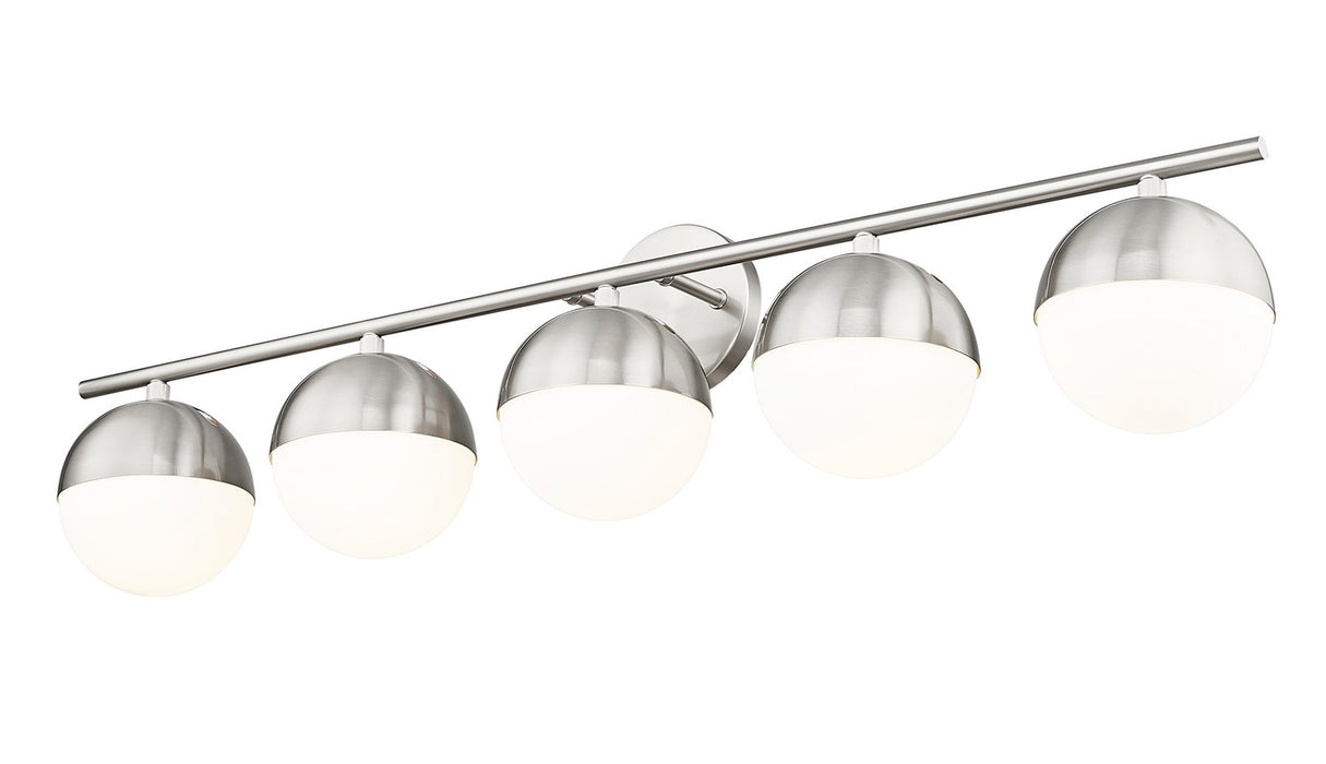 Z-Lite 7517-5V-BN Five Light Vanity, Brushed Nickel