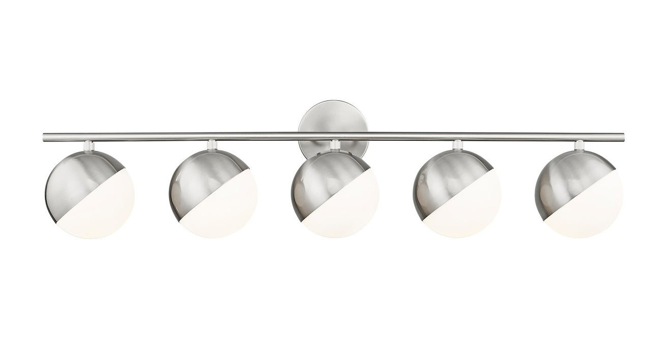Z-Lite 7517-5V-BN Five Light Vanity, Brushed Nickel
