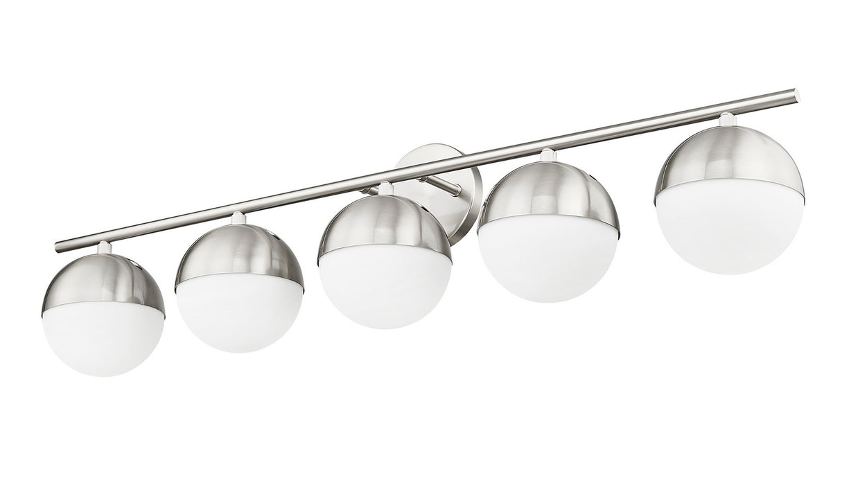 Z-Lite 7517-5V-BN Five Light Vanity, Brushed Nickel