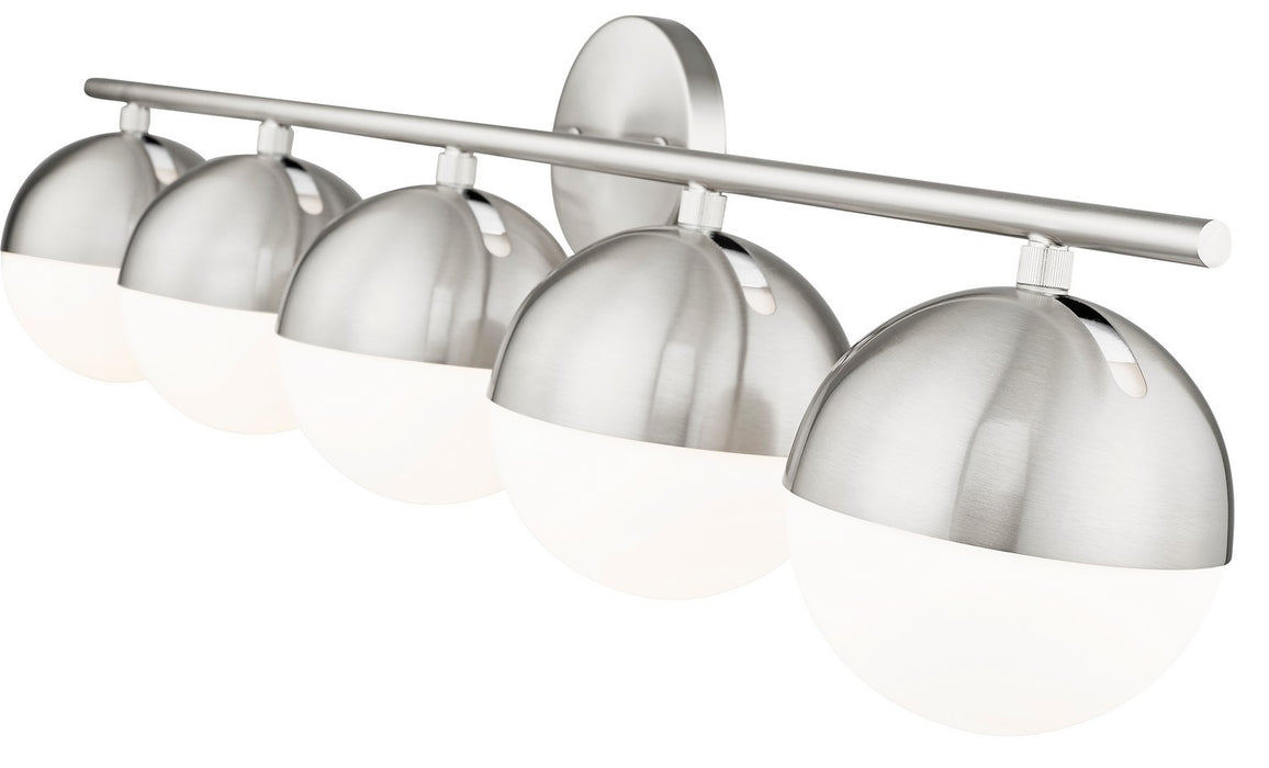 Z-Lite 7517-5V-BN Five Light Vanity, Brushed Nickel