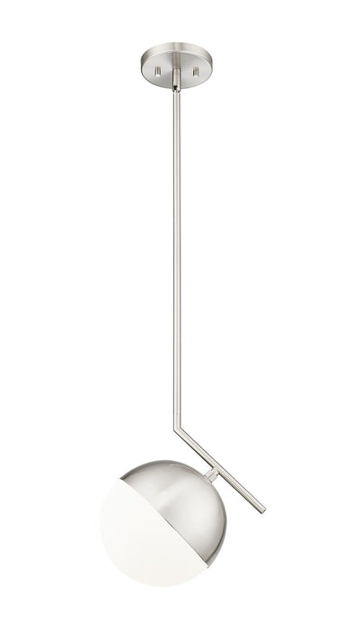 Z-Lite 7517P11-BN One Light Pendant, Brushed Nickel
