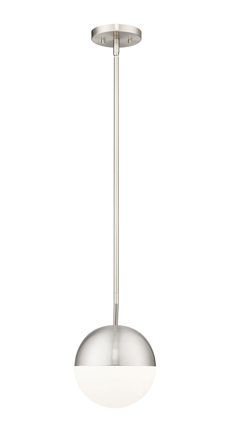 Z-Lite 7517P11-BN One Light Pendant, Brushed Nickel
