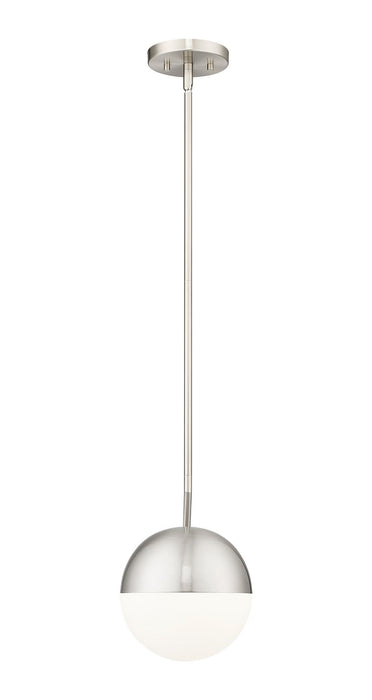 Z-Lite 7517P11-BN One Light Pendant, Brushed Nickel