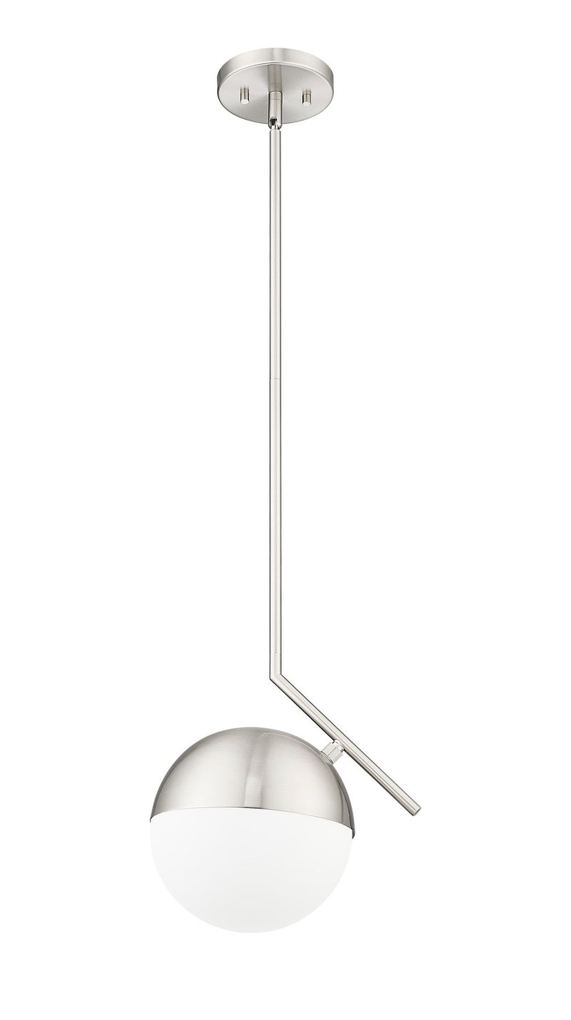 Z-Lite 7517P11-BN One Light Pendant, Brushed Nickel