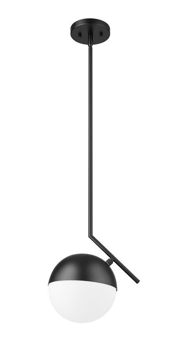 Z-Lite 7517P11-MB One Light Pendant, Matte Black