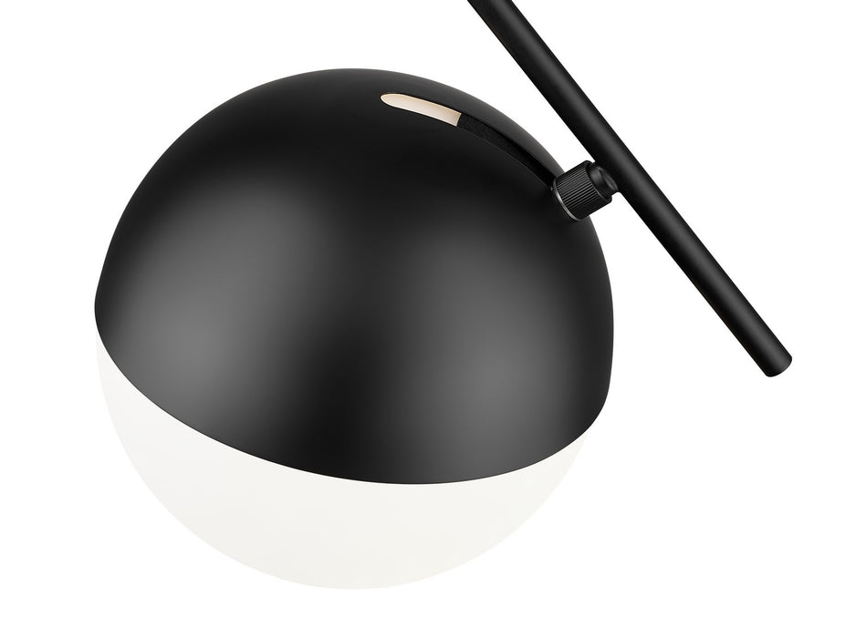 Z-Lite 7517P11-MB One Light Pendant, Matte Black