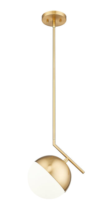 Z-Lite 7517P11-MGLD One Light Pendant, Modern Gold