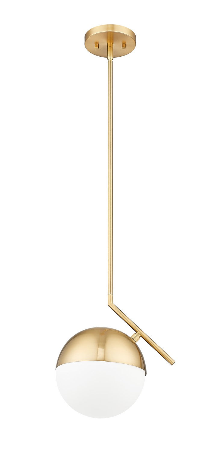 Z-Lite 7517P11-MGLD One Light Pendant, Modern Gold