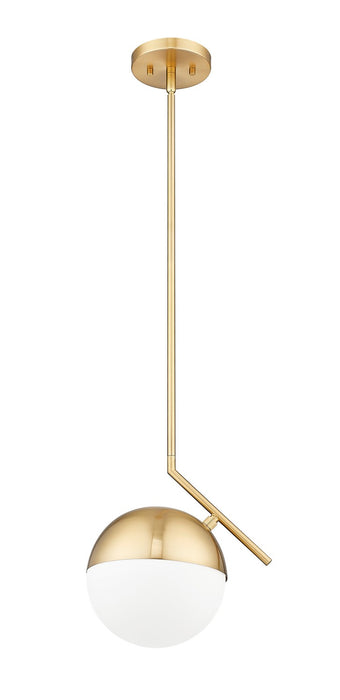 Z-Lite 7517P11-MGLD One Light Pendant, Modern Gold