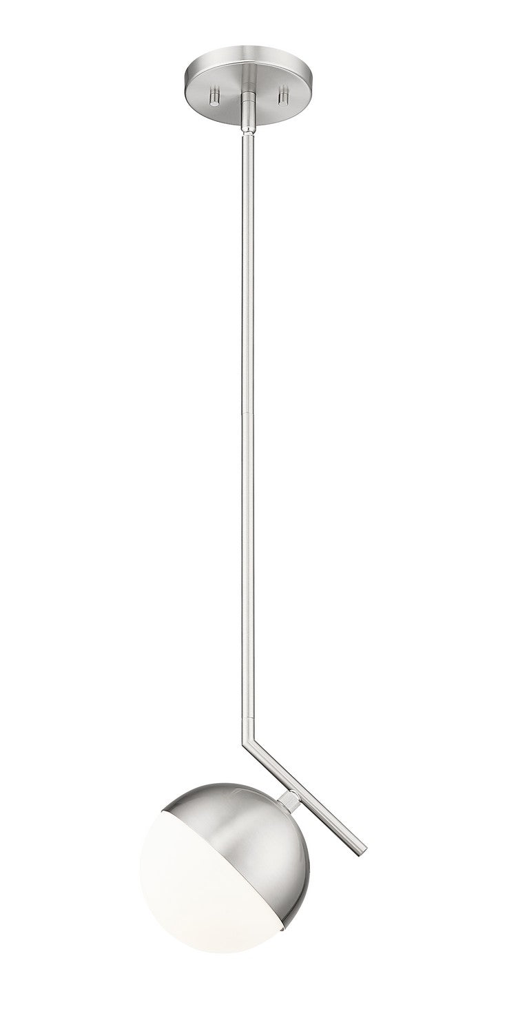 Z-Lite 7517P7-BN One Light Pendant, Brushed Nickel